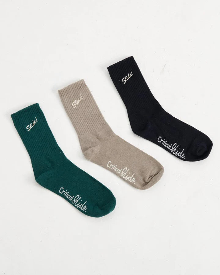 TCSS Slide Socks 3 Pack