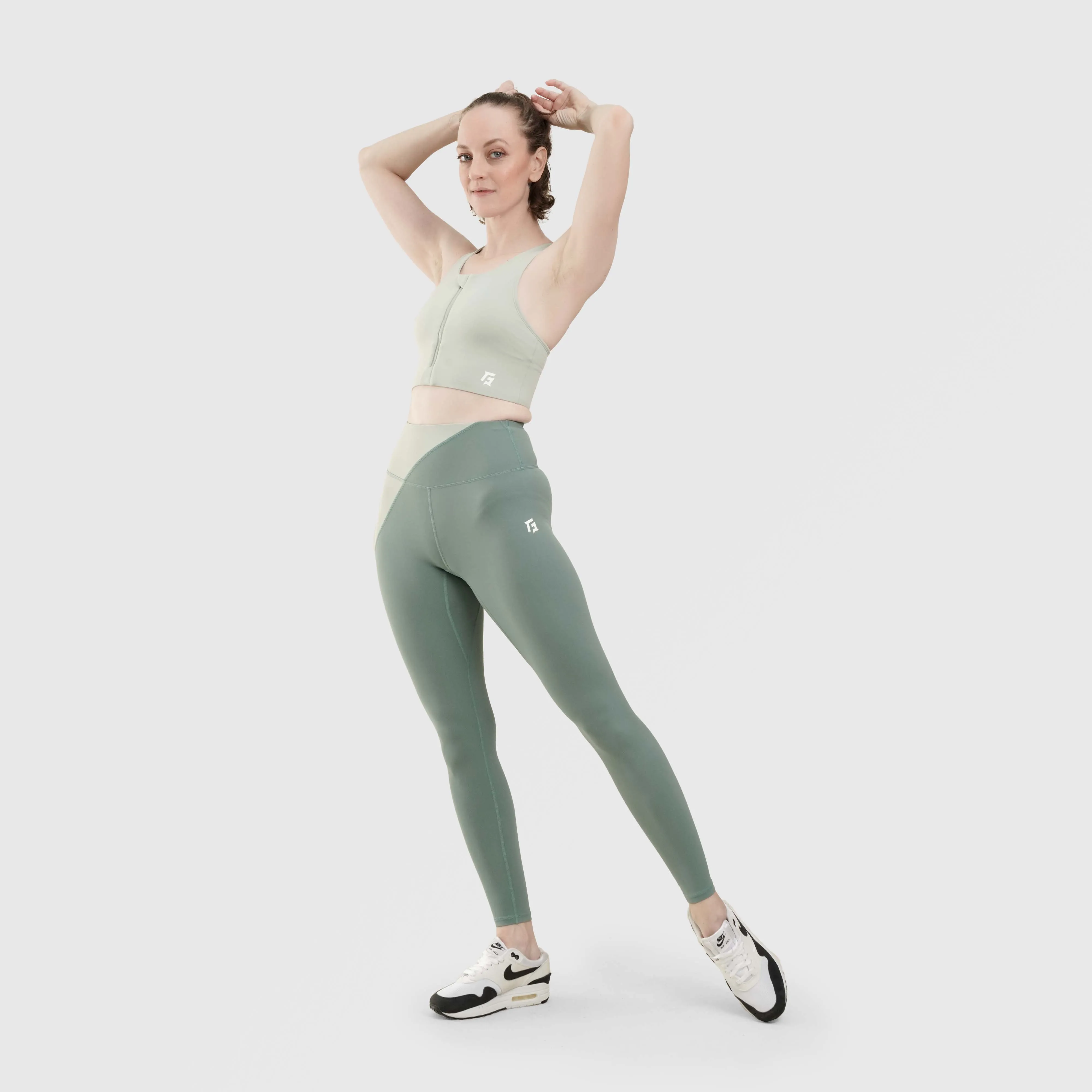 Tide Leggings (Light Green)