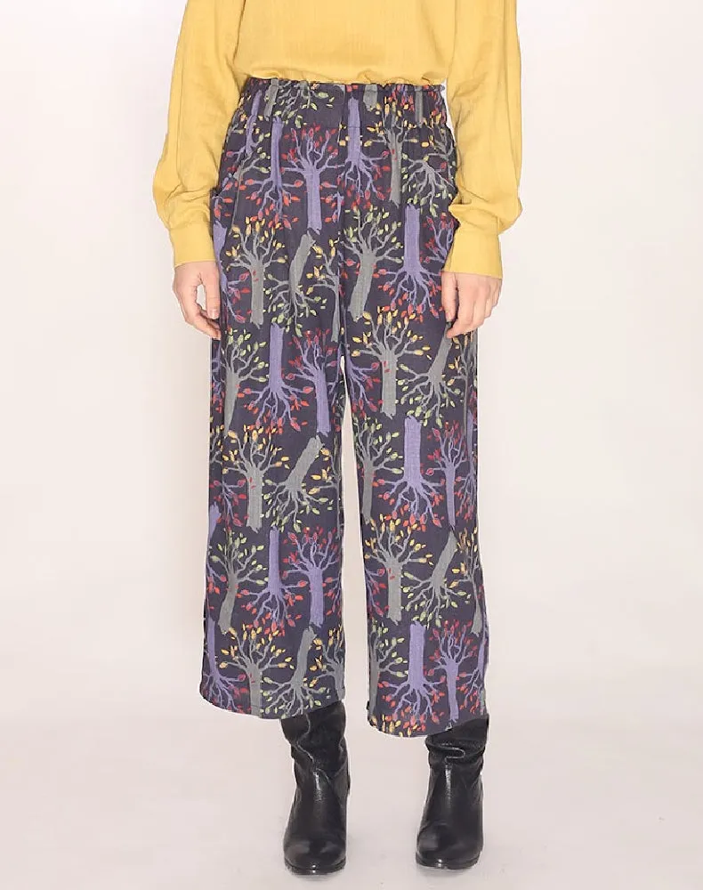 TREES WIDE TROUSERS