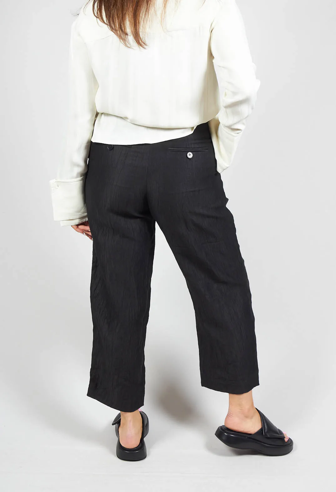 Trousers in Nero