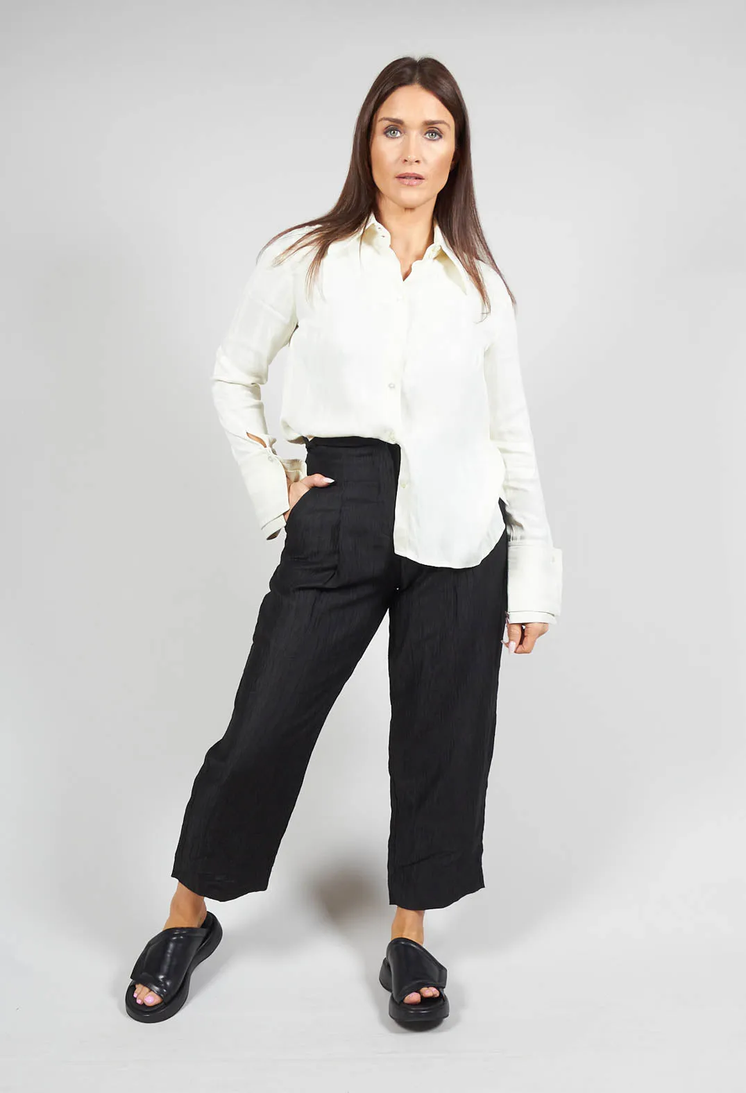 Trousers in Nero