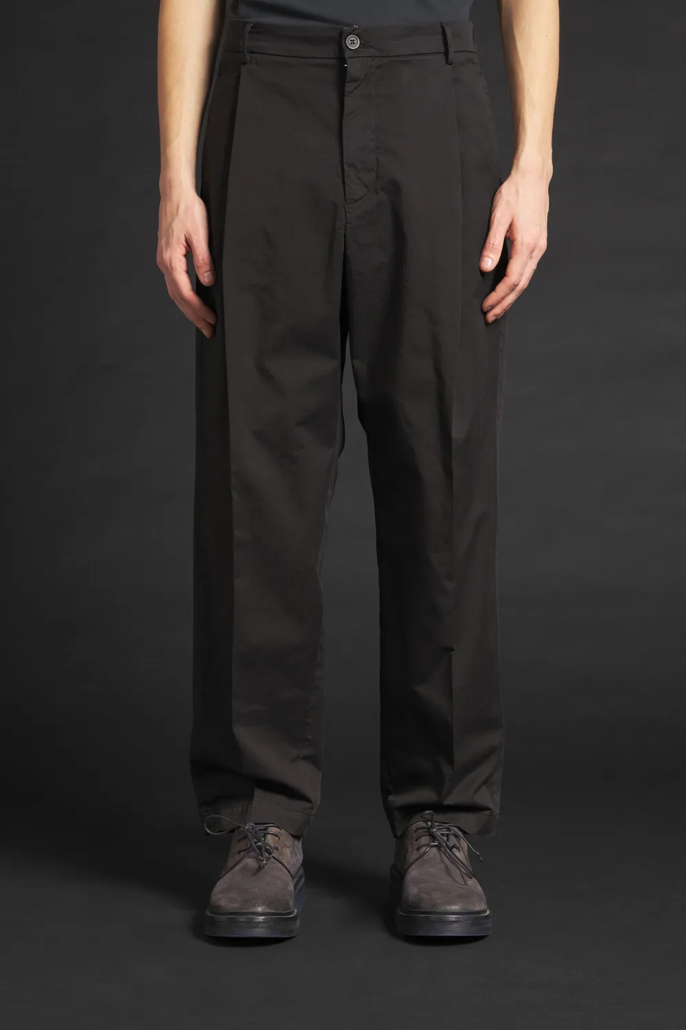 Trousers Tartana Stino Nero