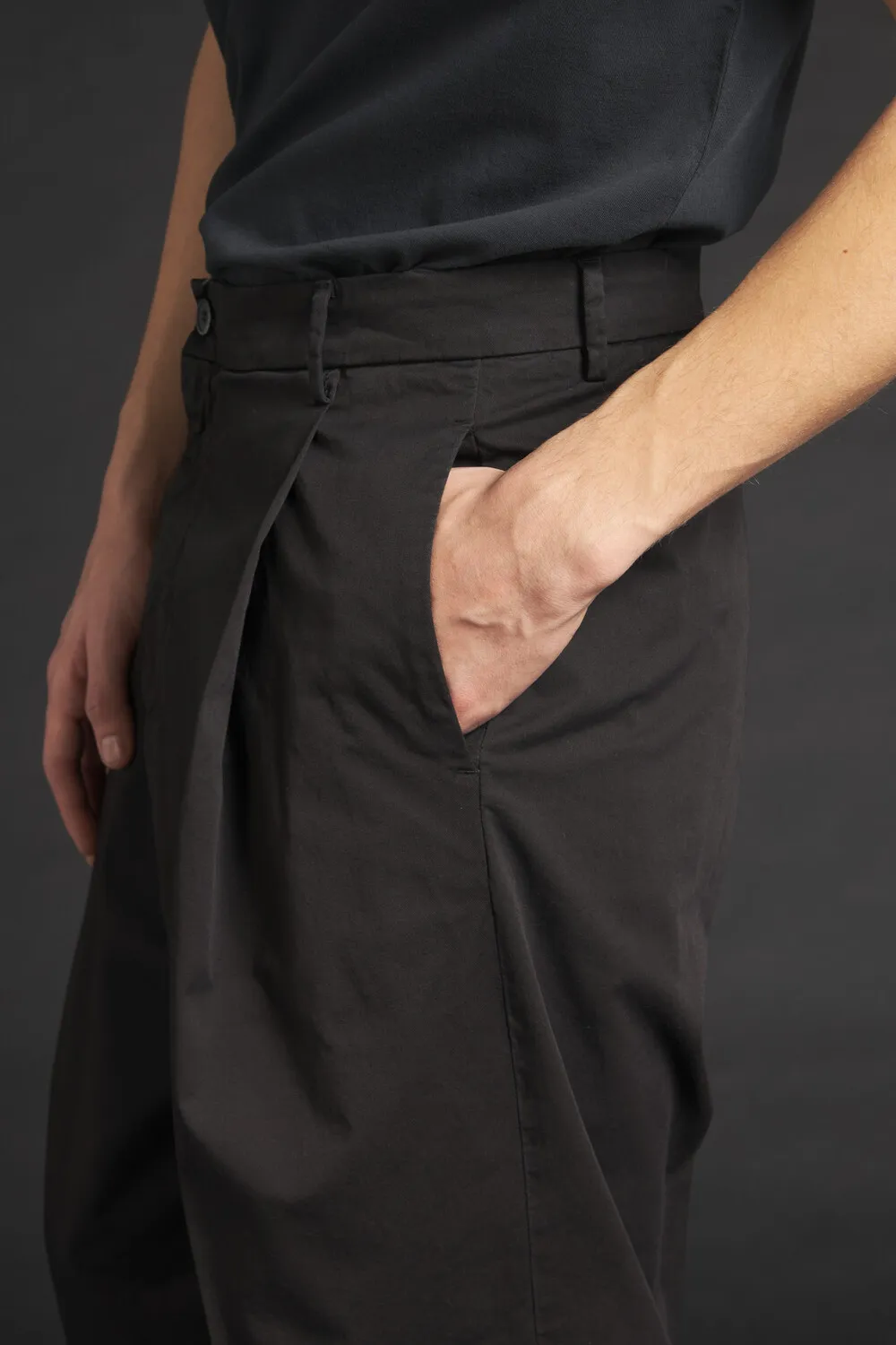 Trousers Tartana Stino Nero