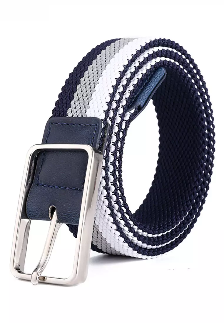 Twenty Eight Shoes Color Matching Casual Street Style Elastic Canvas Belt JW RD-3520