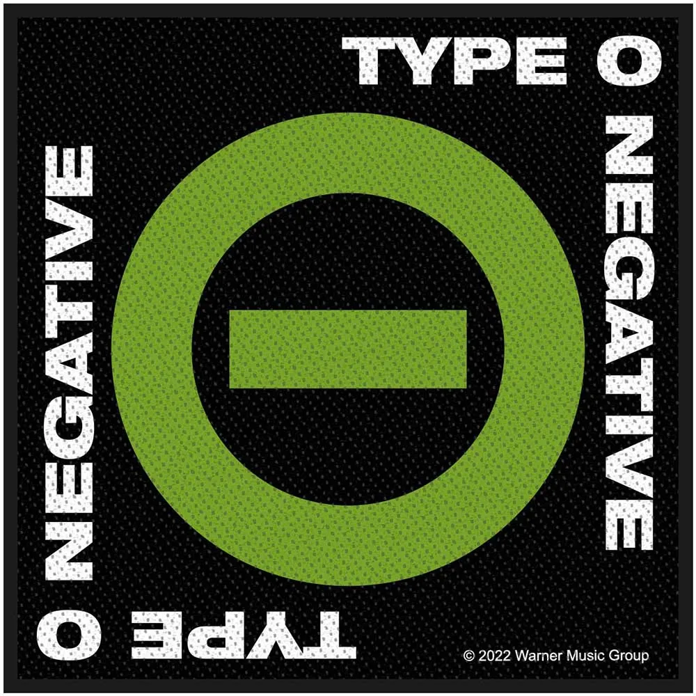 Type O Negative Symbol Patch