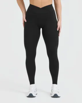 Unified Wrap Leggings | Black