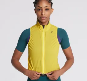 VELOCIO WOMENS ULTRALIGHT VEST LEMON YELLOW