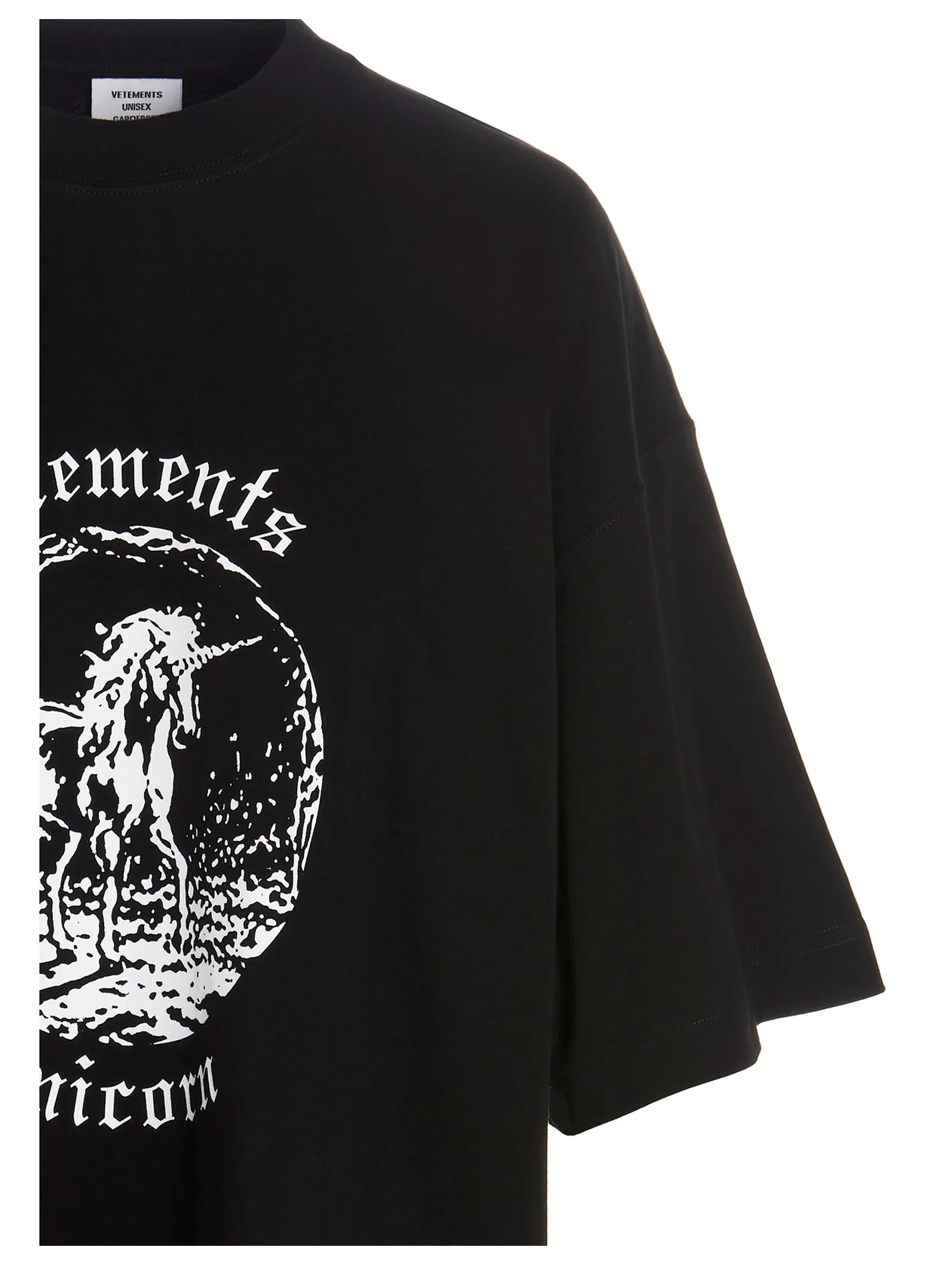 Vetements Graphic Printed Crewneck T-Shirt