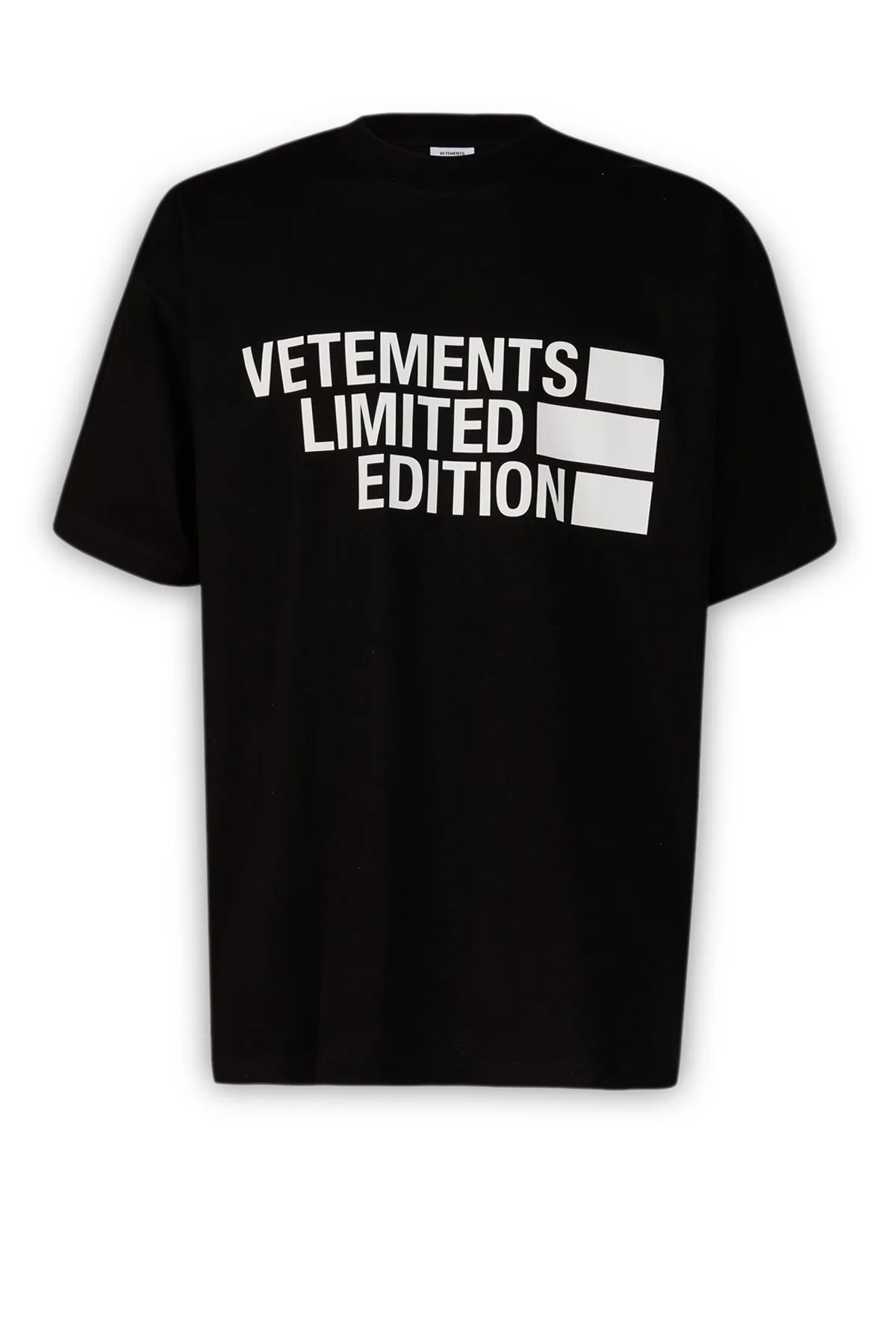 Vetements Logo Printed Crewneck T-Shirt