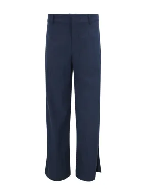 Vince Mid Rise Textured Wide Leg Trouser (More Colors)