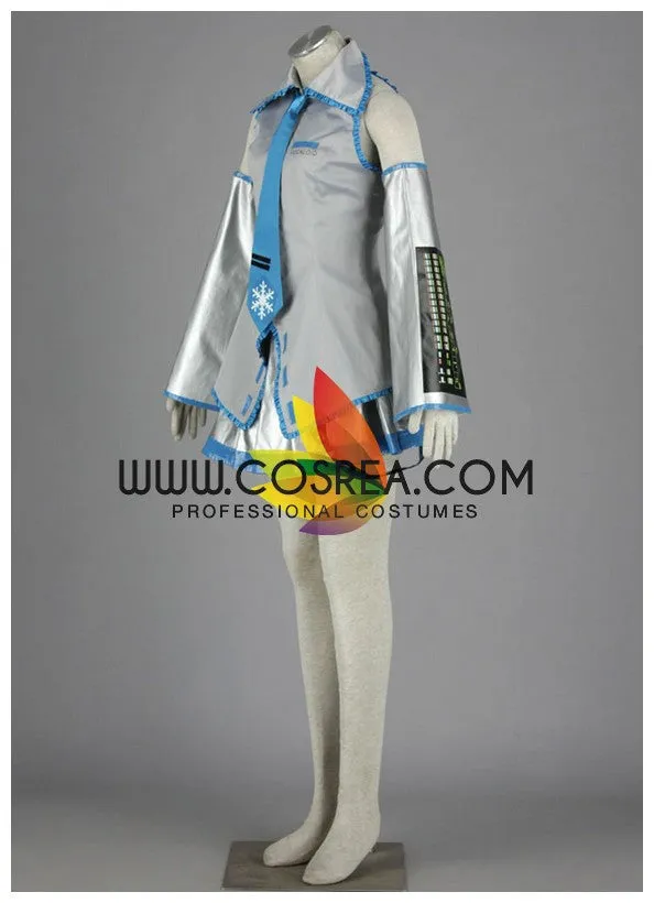 Vocaloid Snow Miku Playtime Edition Cosplay Costume