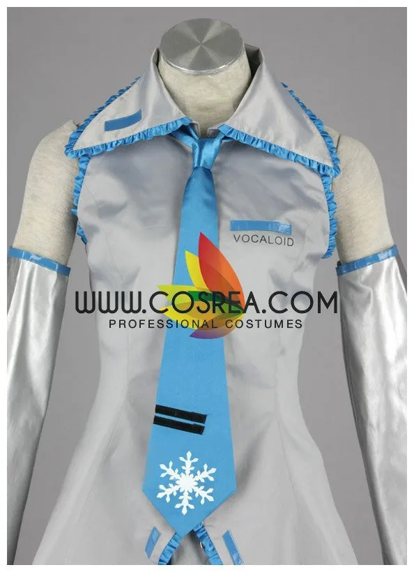 Vocaloid Snow Miku Playtime Edition Cosplay Costume