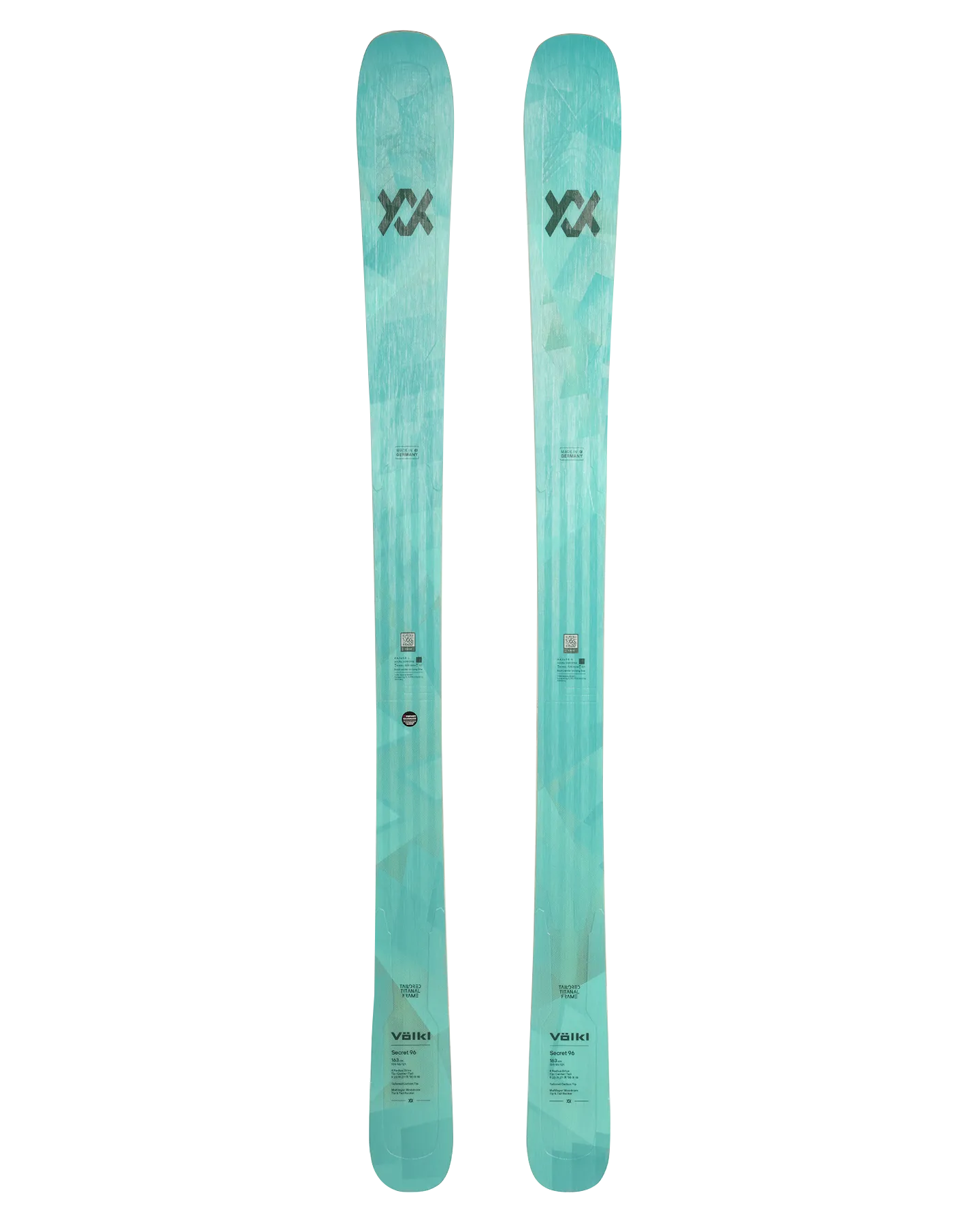 Volkl Secret 96 Flat Snow Skis - 2025