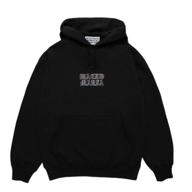 WACKO MARIA  |Unisex Street Style Long Sleeves Plain Cotton Logo Hoodies