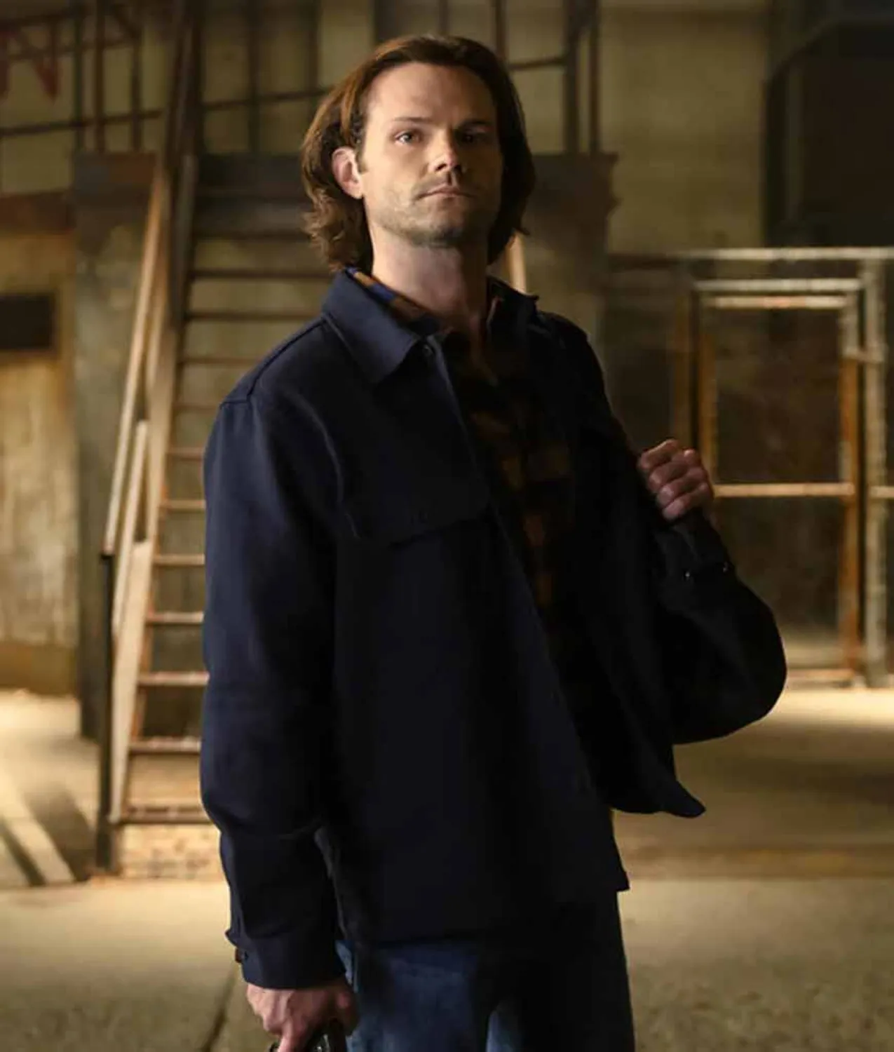 Walker Jared Padalecki Black Jacket | Cordell Walker Jacket