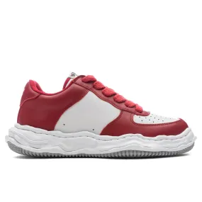 Wayne Low OG Sole Leather Sneaker - Red/White