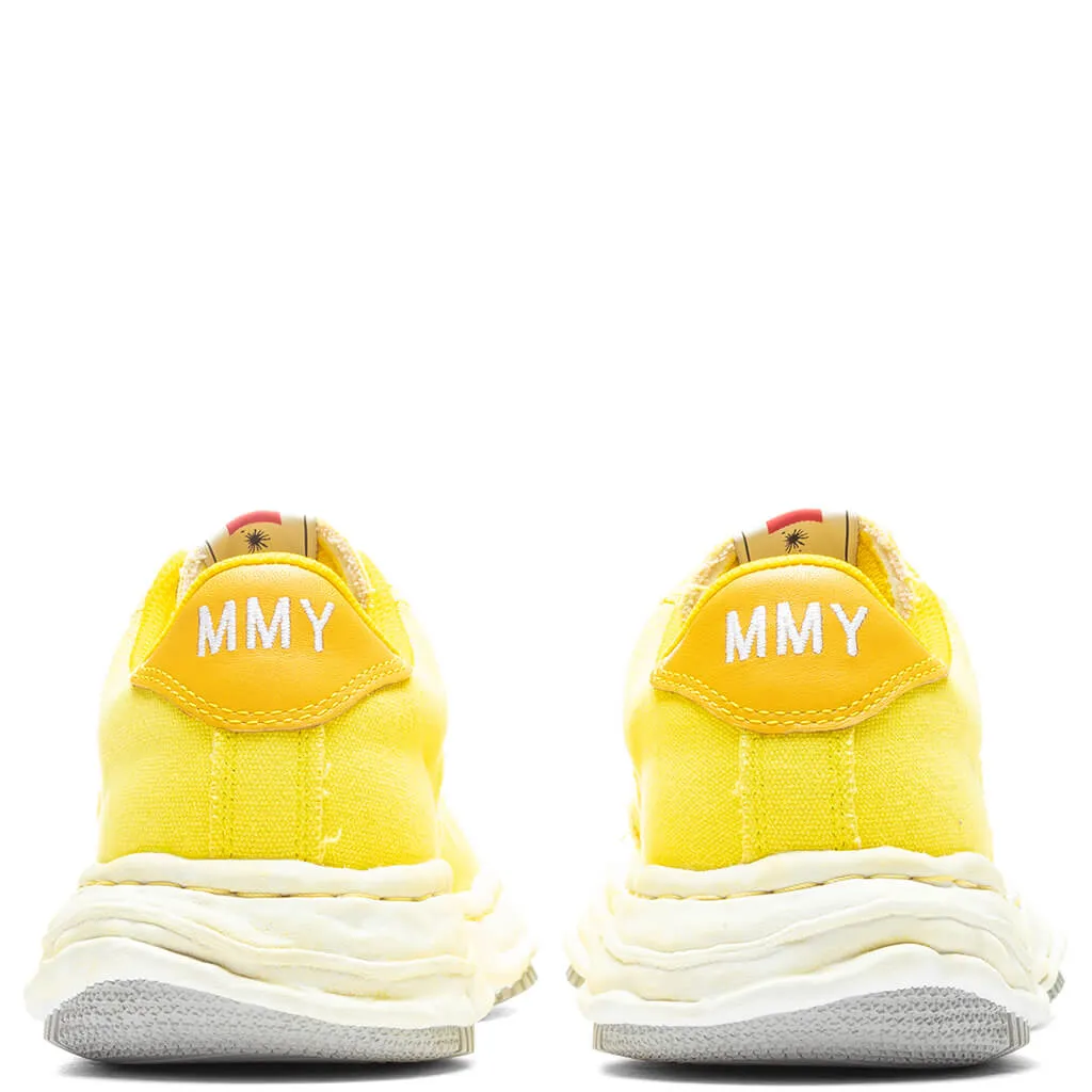 Wayne Low OG Sole Washed Canvas Sneaker - Yellow