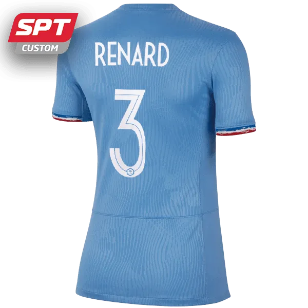 Wendie Renard #3 France National Womens Home Jersey - 2023