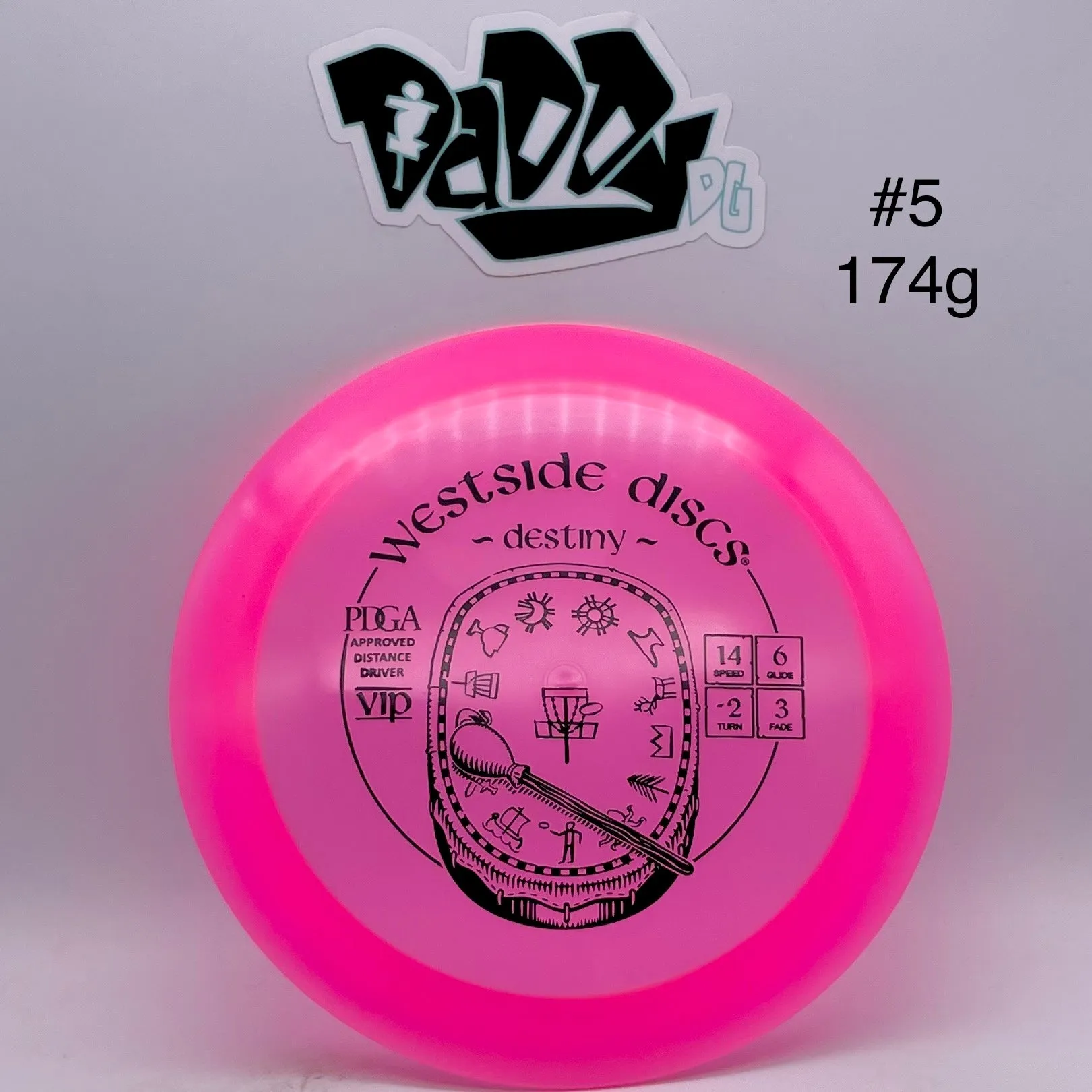 Westside Discs Destiny VIP Distance Driver