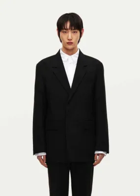 Wool Blazer - Black