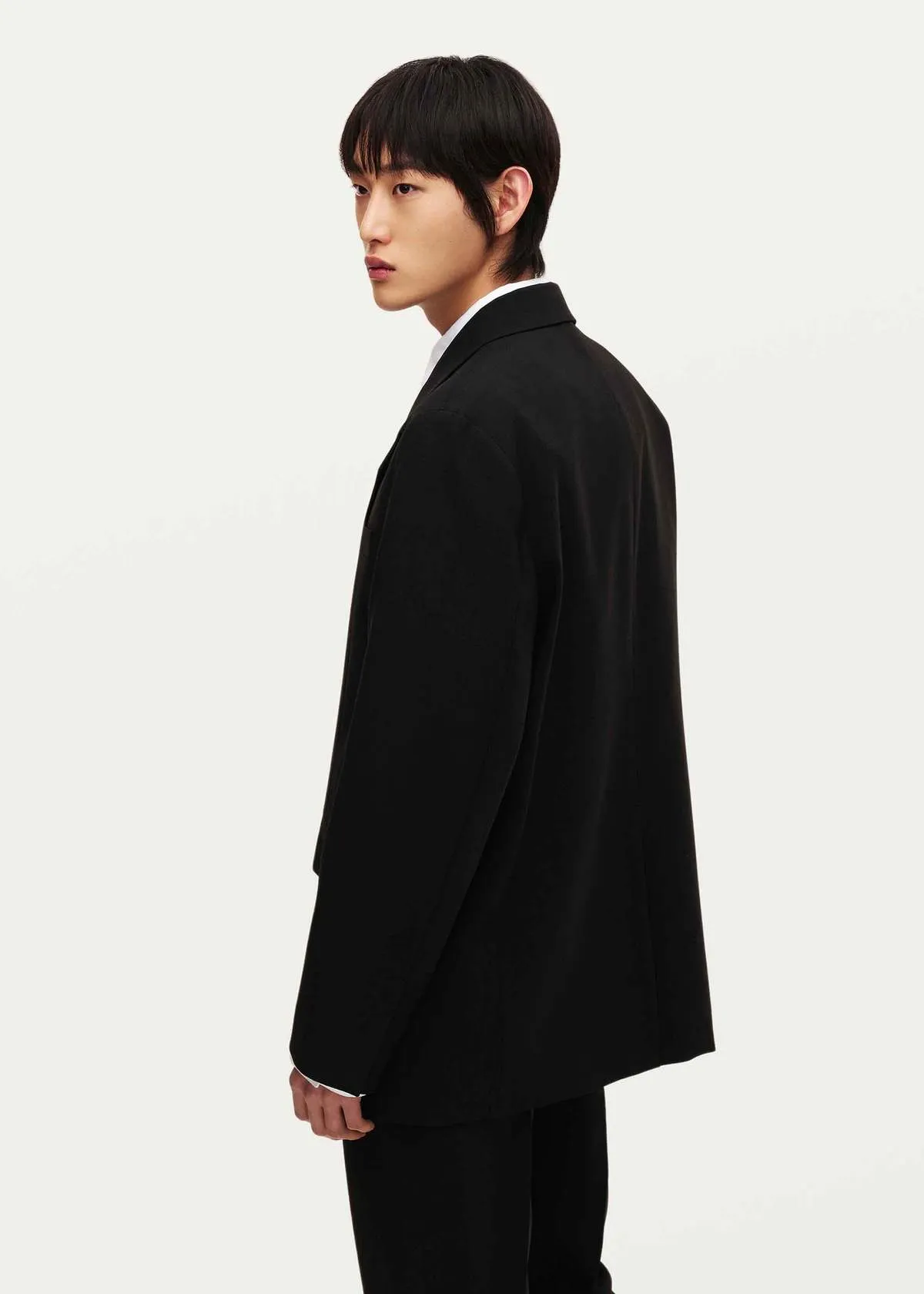 Wool Blazer - Black