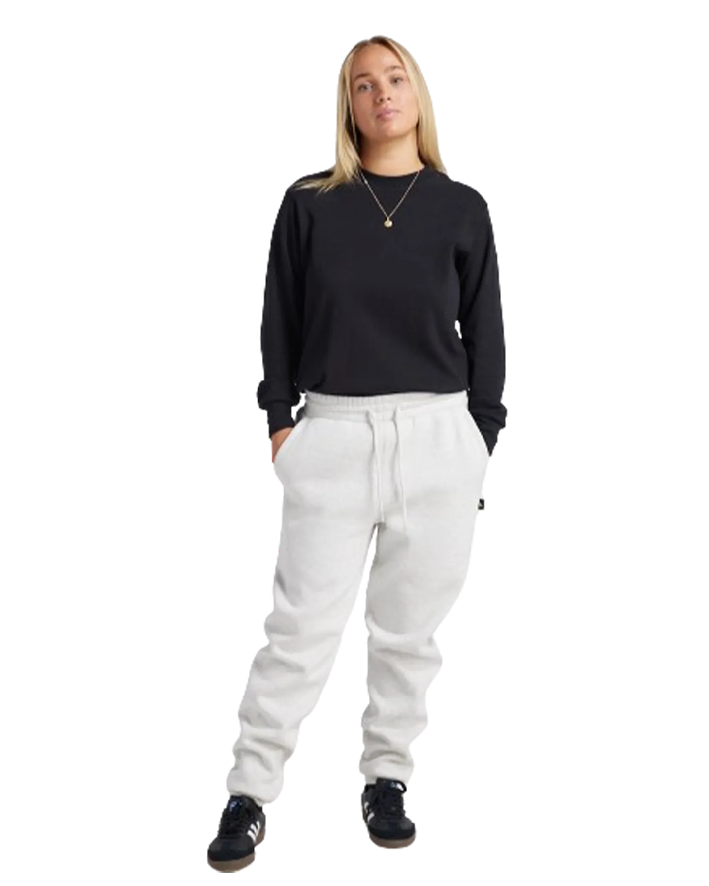 Yuki Threads Quitters Track Pants - Snow Marle